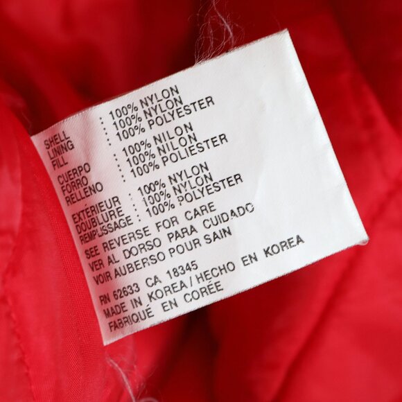 VINTAGE Pro Player NFL Atlanta Falcons Puffer Jacket Starter Parka Bomber Coat - Picture 7 of 16